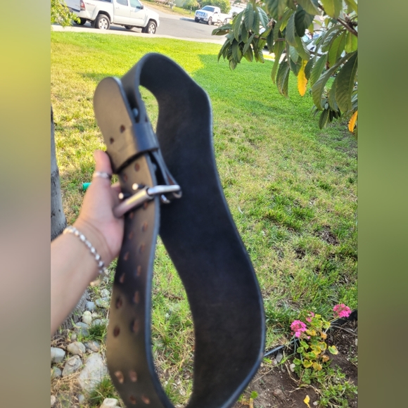 Power lifting personal record  belt size L ajustable - Picture 3 of 13